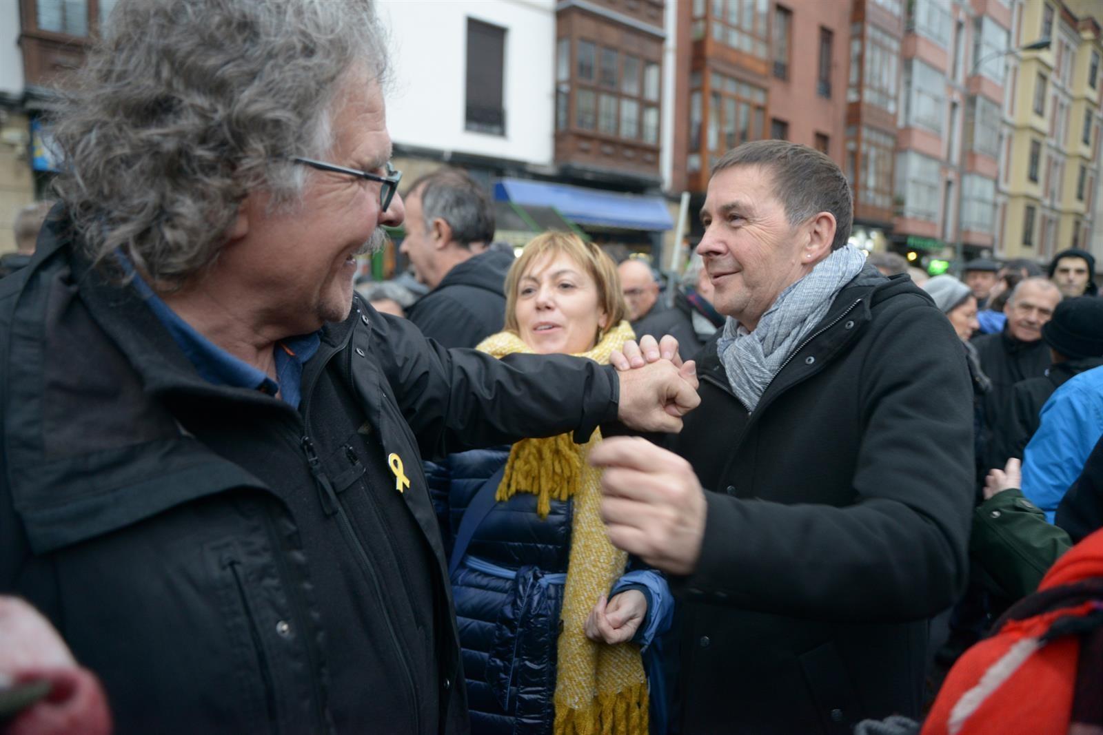 Joan Tardá y Arnaldo Otegi