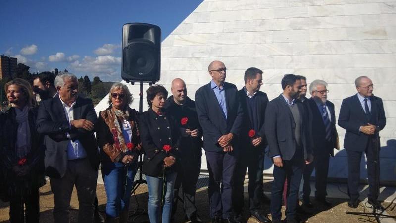 Homenaje a las víctimas del Franquismo en Málaga Homenaje a las víctimas del Franquismo en Málaga