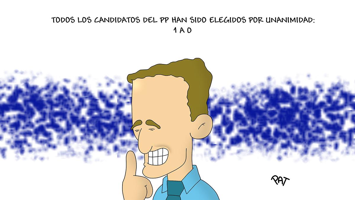 El dedo de Casado. 