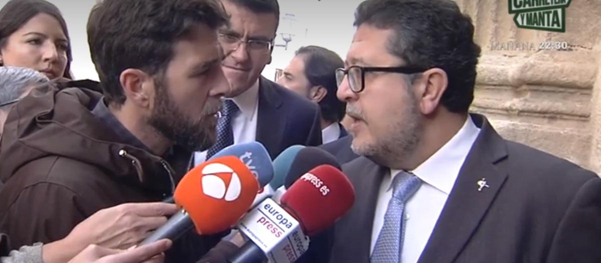 Gonzo pregunta al líder de Vox en Andalucía. La Sexta