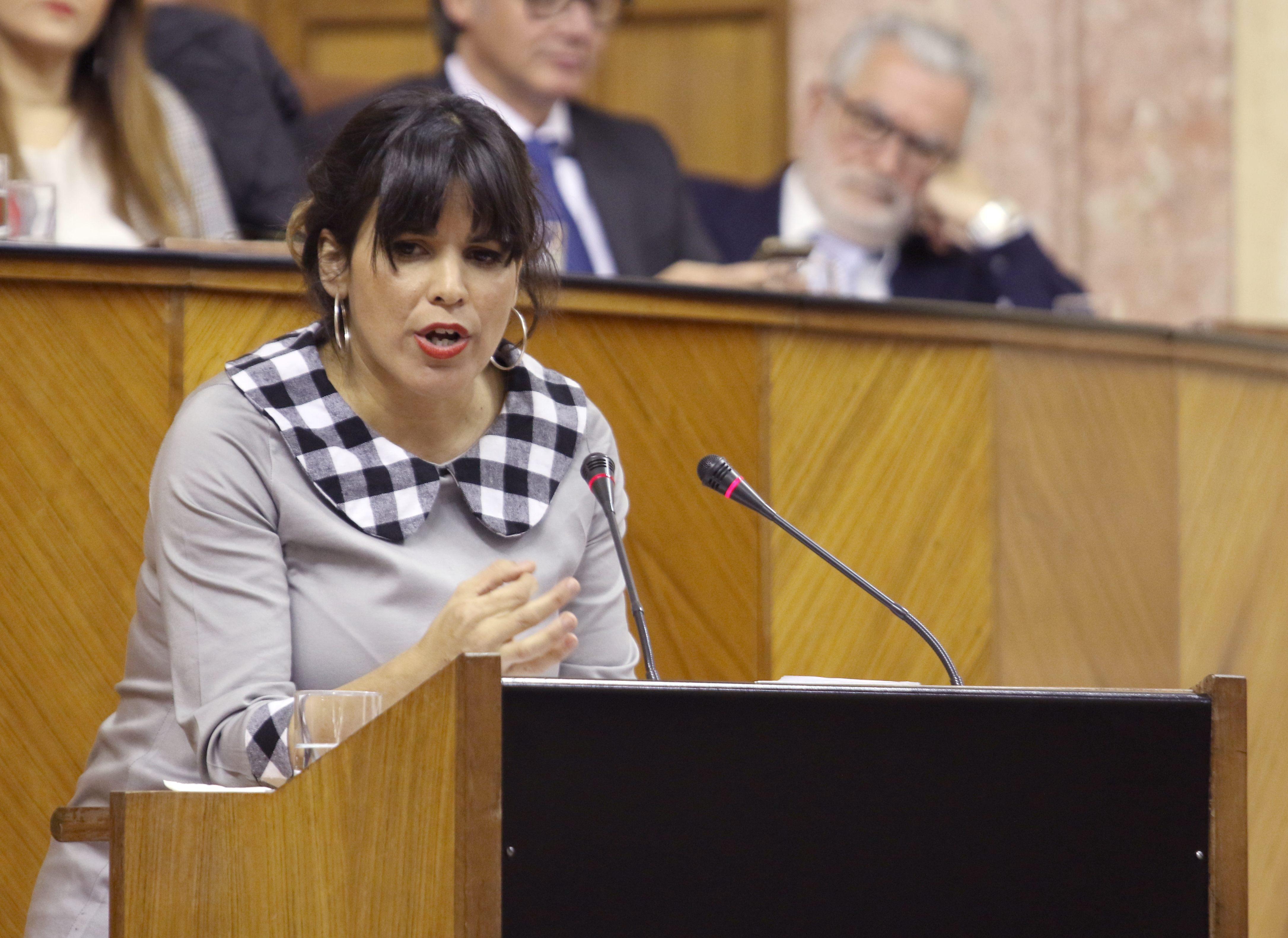 La dirigente de Adelante Andalucía Teresa Rodríguez-EP
