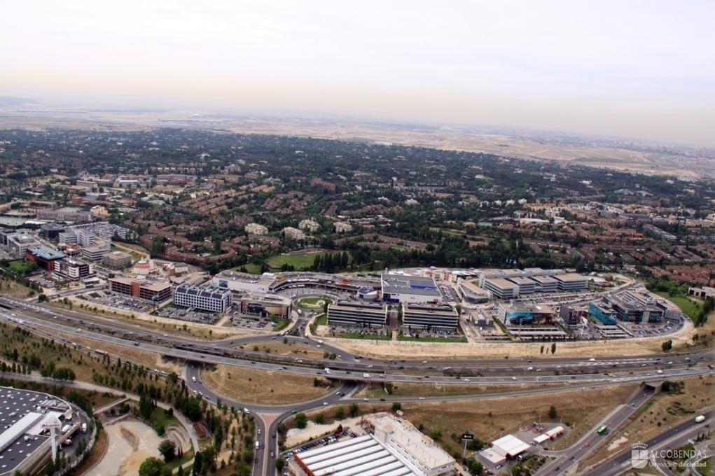 Vista aérea del Barrio de la Moraleja - Ayuntamiento de Alcobendas