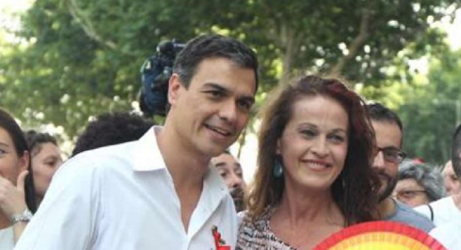 Carla Antonelli y Pedro Sánchez en una imagen de archivo. 