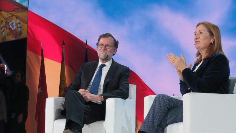 Mariano Rajoy y Ana Pastor Mariano Rajoy y Ana Pastor