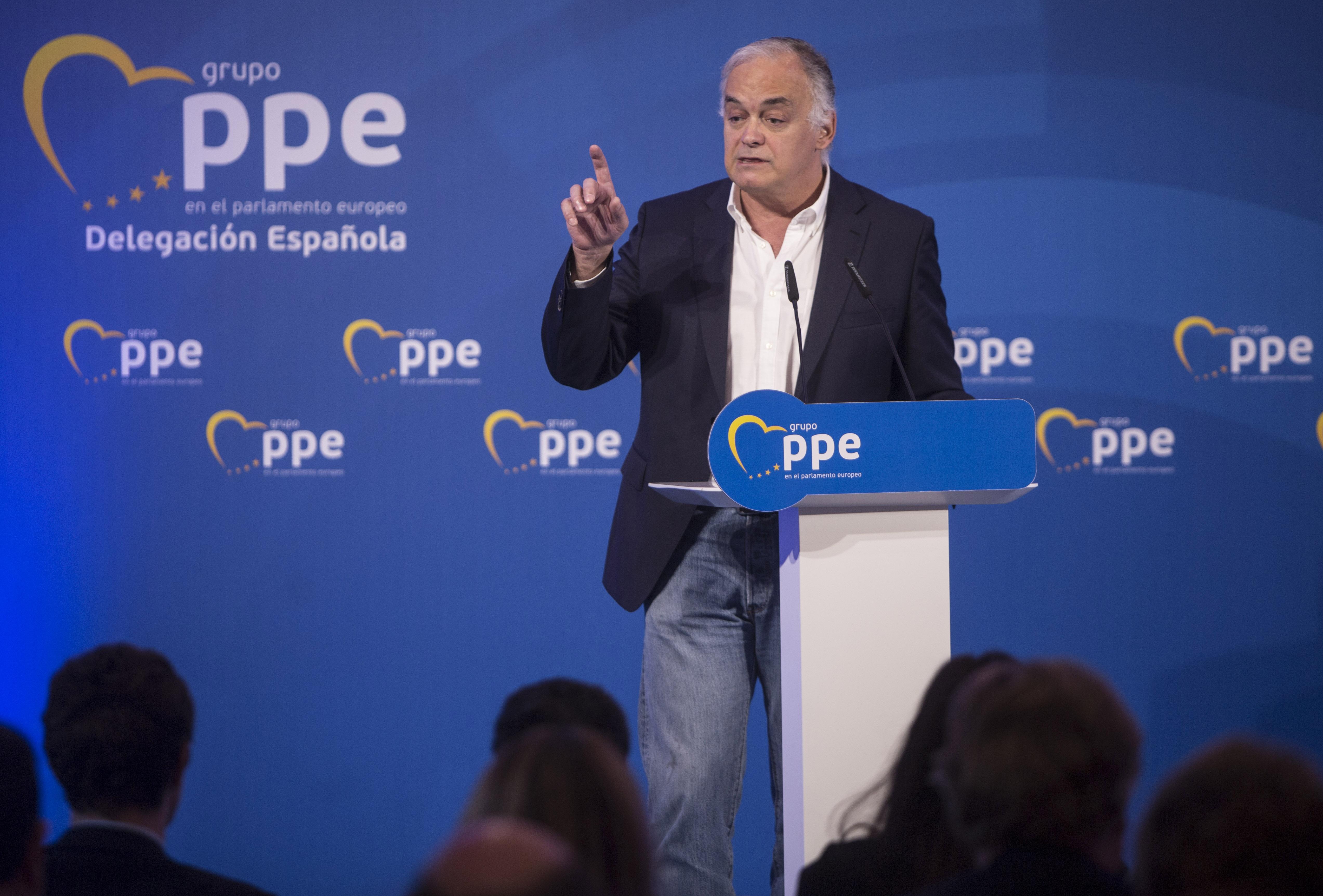 El portavoz de la Delegación Española del Grupo Popular en el Parlamento Europeo Esteban González Pons