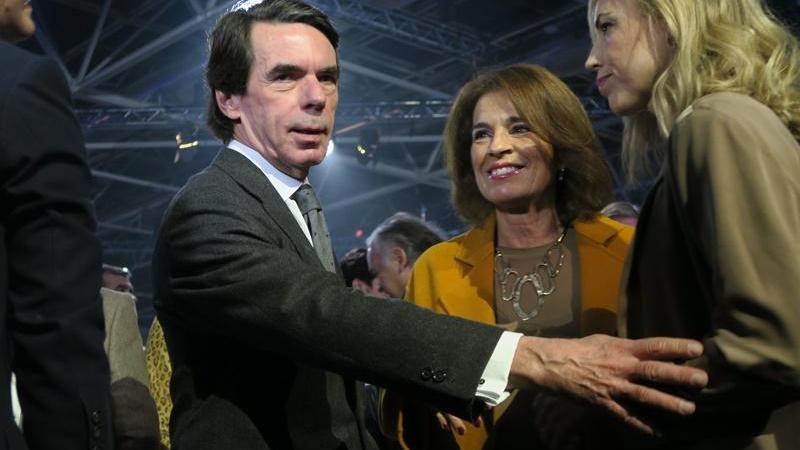 José María Aznar y Ana Botella