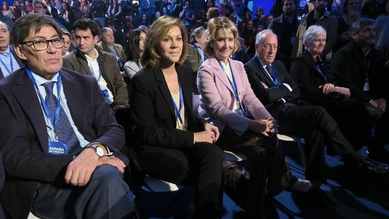 María Dolores de Cospedal y Esperanza Aguirre María Dolores de Cospedal y Esperanza Aguirre