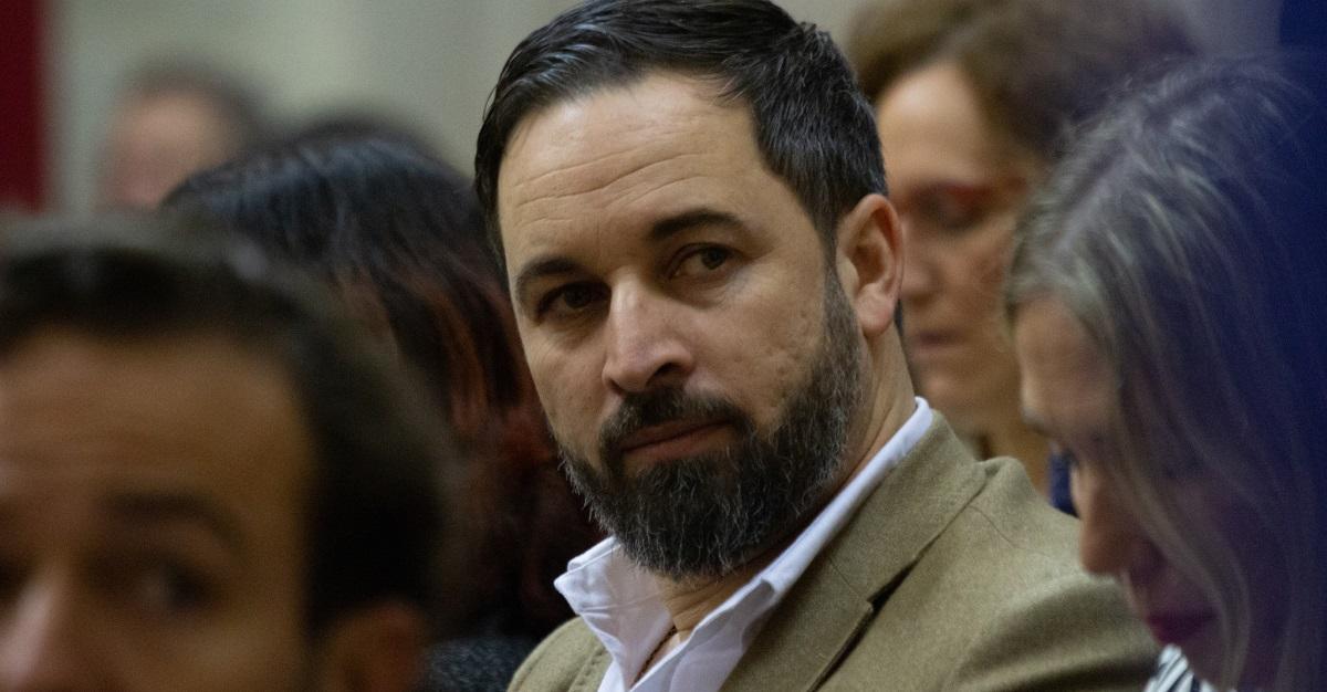 El presidente de Vox, Santiago Abascal. Vox