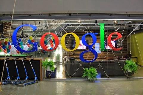 Patinetes en una oficina de Google - Google