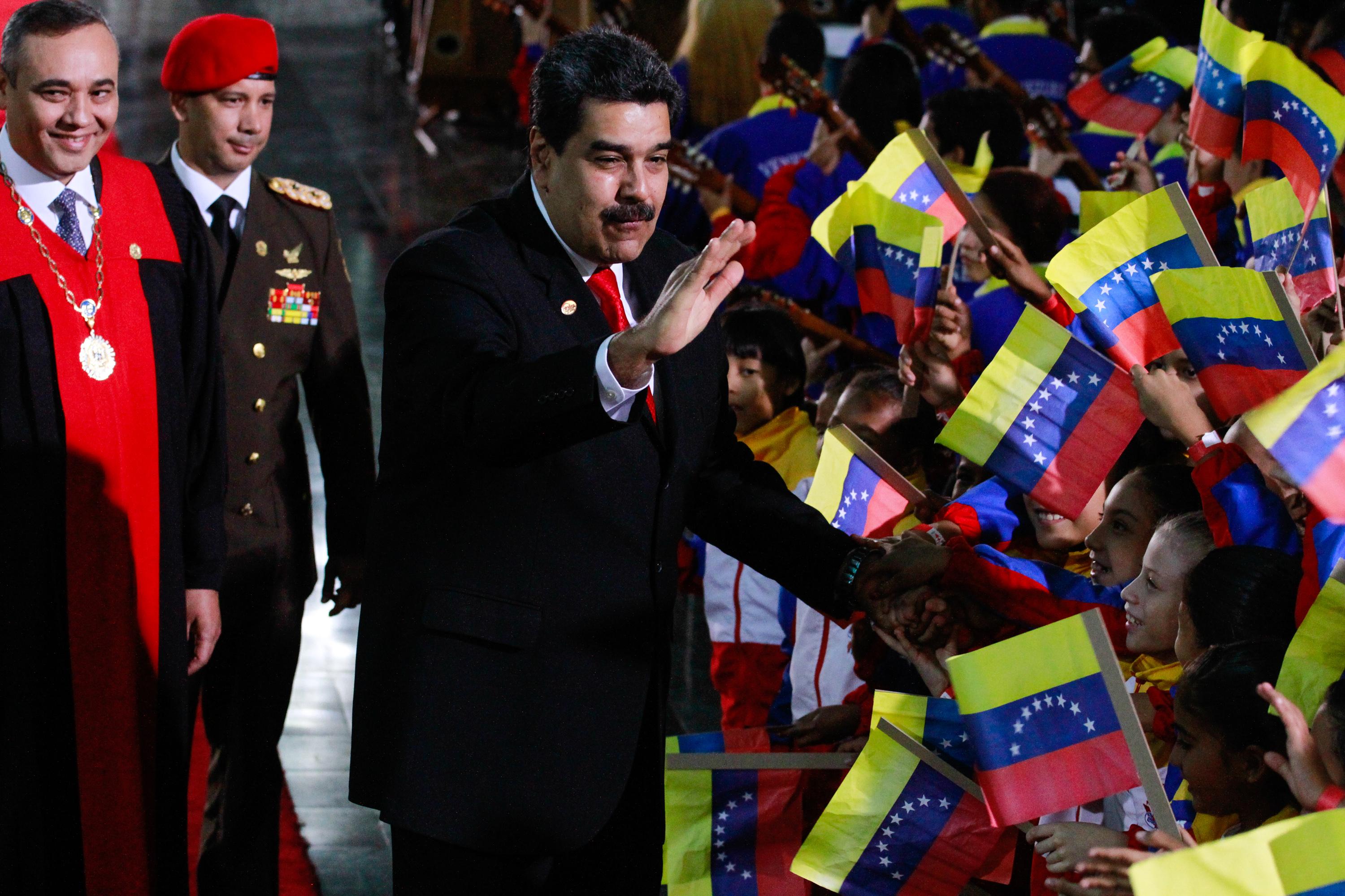 El presidente de Venezuela, Nicolás Maduro