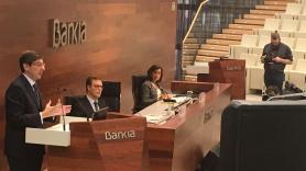 José Ignacio Goirigolzarri presentando los resultados de Bankia - El Plural