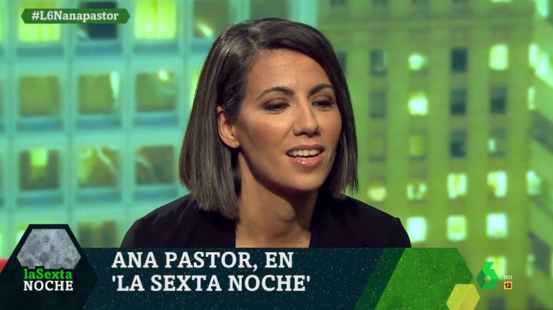 Ana Pastor, entrevistada en 'La Sexta Noche'