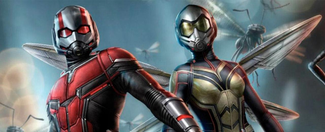 Superhéroes Ant-man y La Avispa ©Marvel