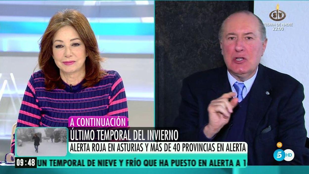 José María Gay de Liébana, en una intervención televisiva en El Programa de Ana Rosa.