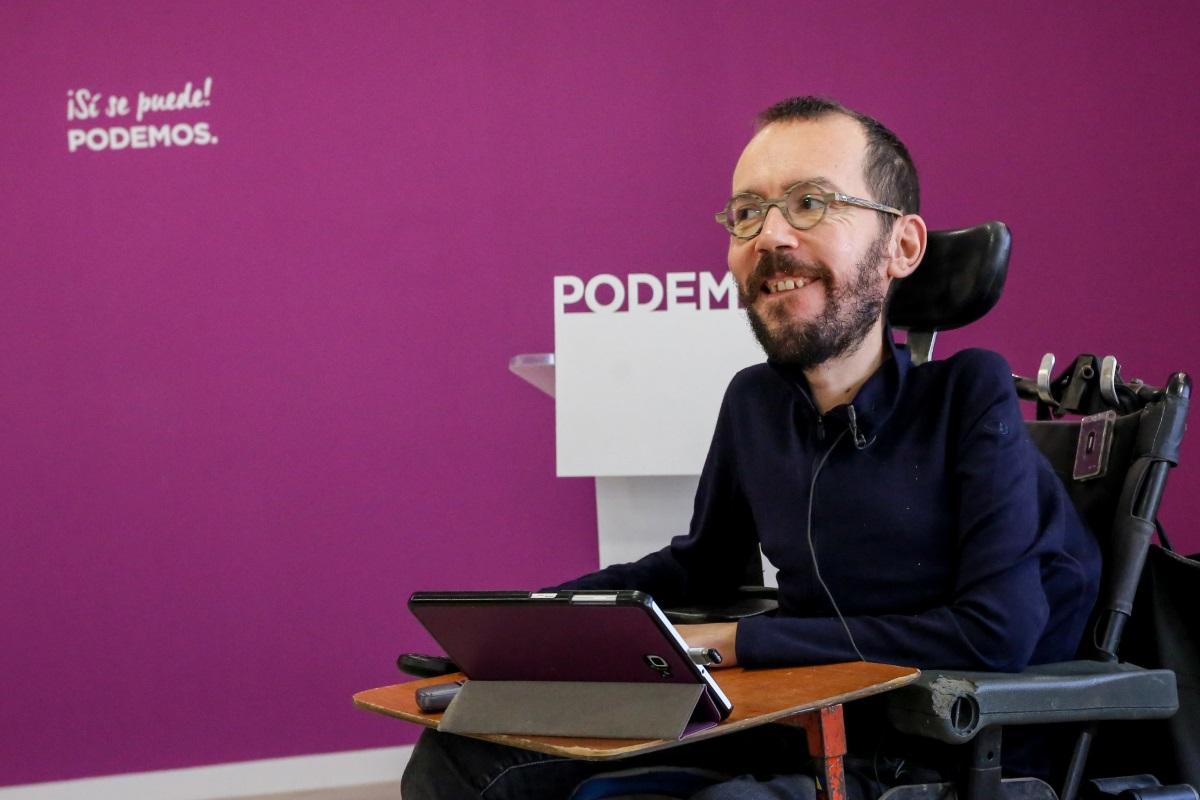 El Secretario de Organización de Podemos, Pablo Echenique