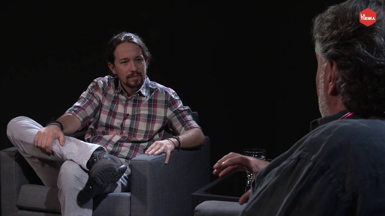 Pablo Iglesias y Pepu Hernández. La Tuerka. Youtube.