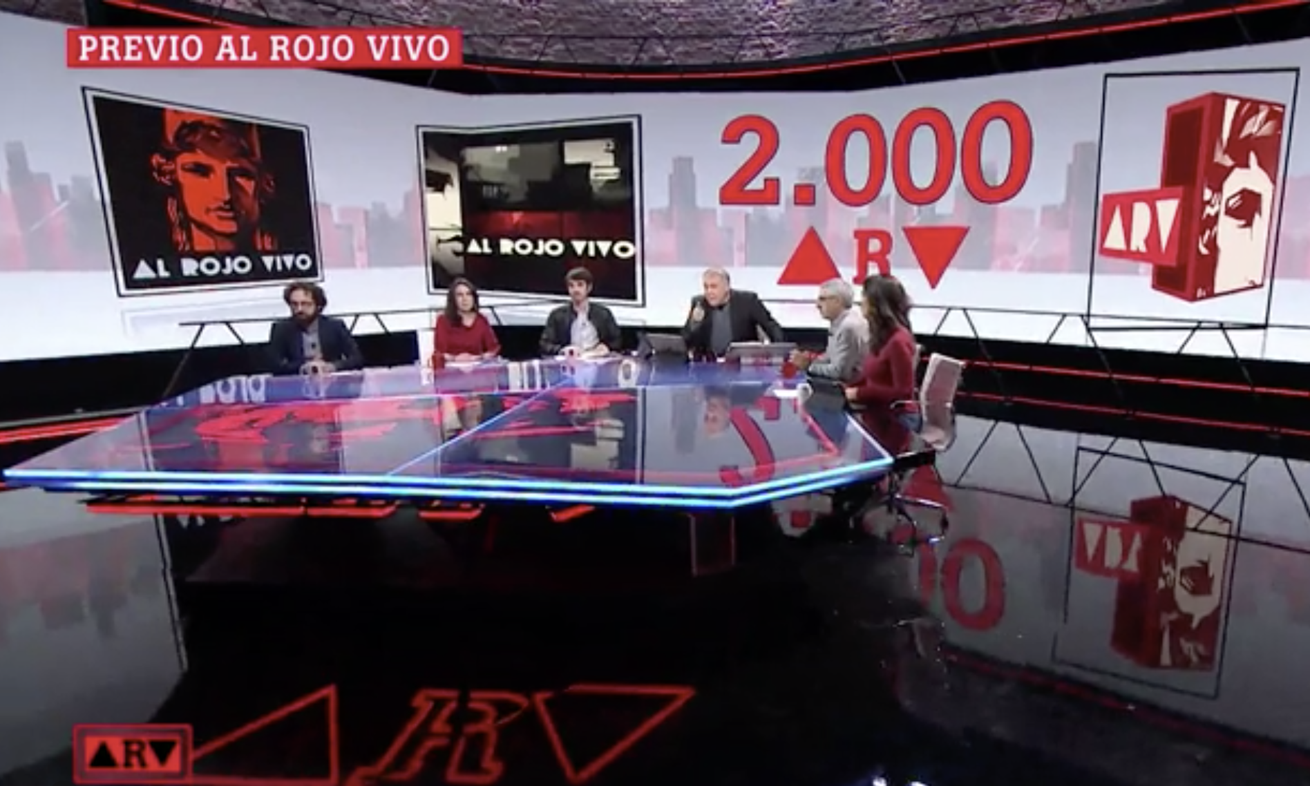Captura 'Al Rojo Vivo' 2.000 programas