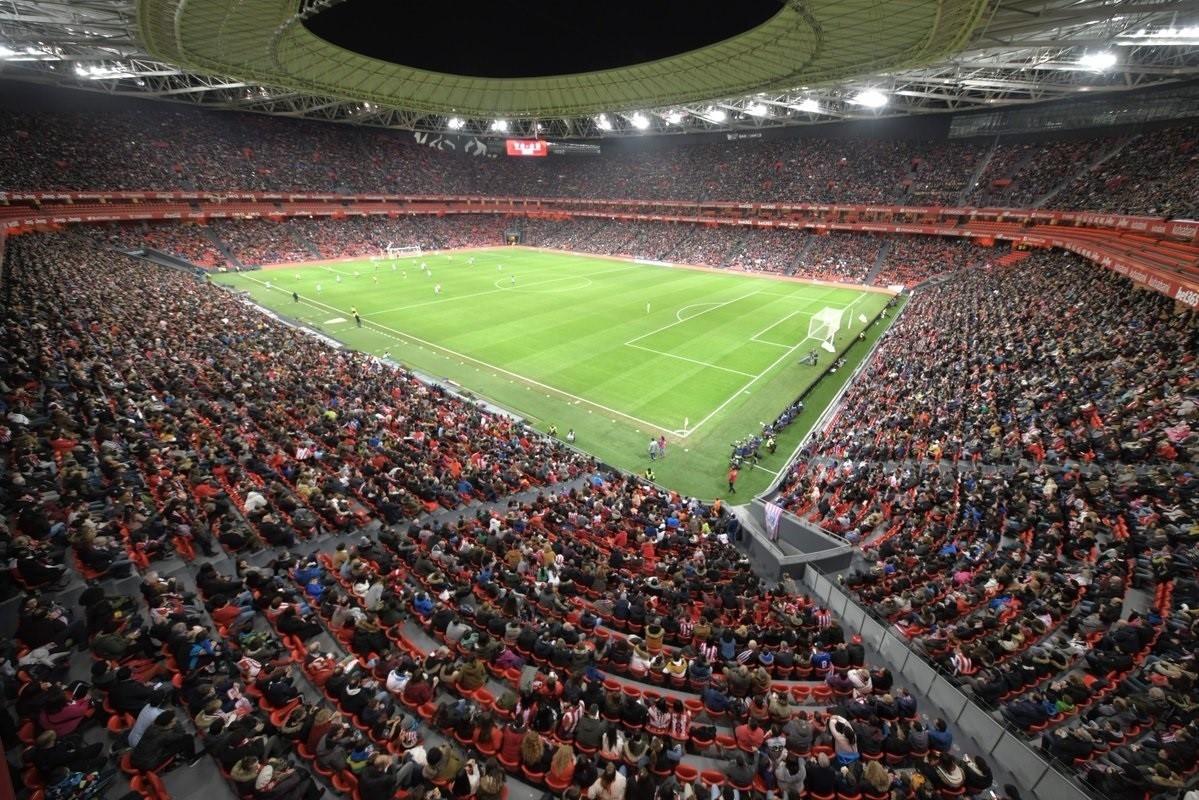San Mamés con 48.121 espectadores bate el récord de asistencia a un partido de fútbol femenino en España - Europa Press