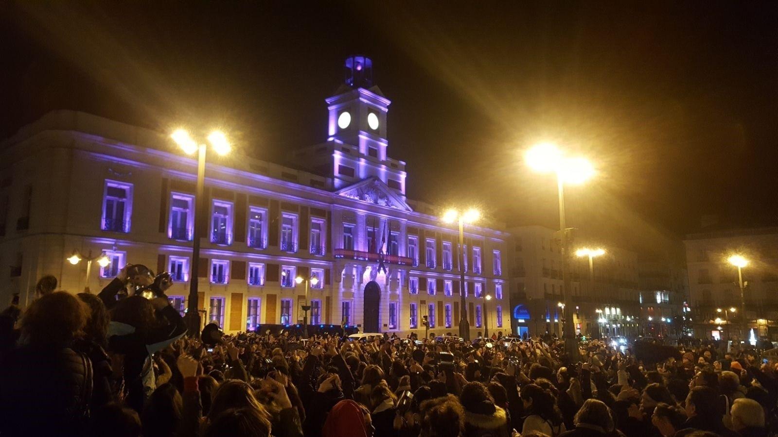 Cacerolada feminista al inicio de la huelga del pasado 8 de marzo en Madrid - Europa Press