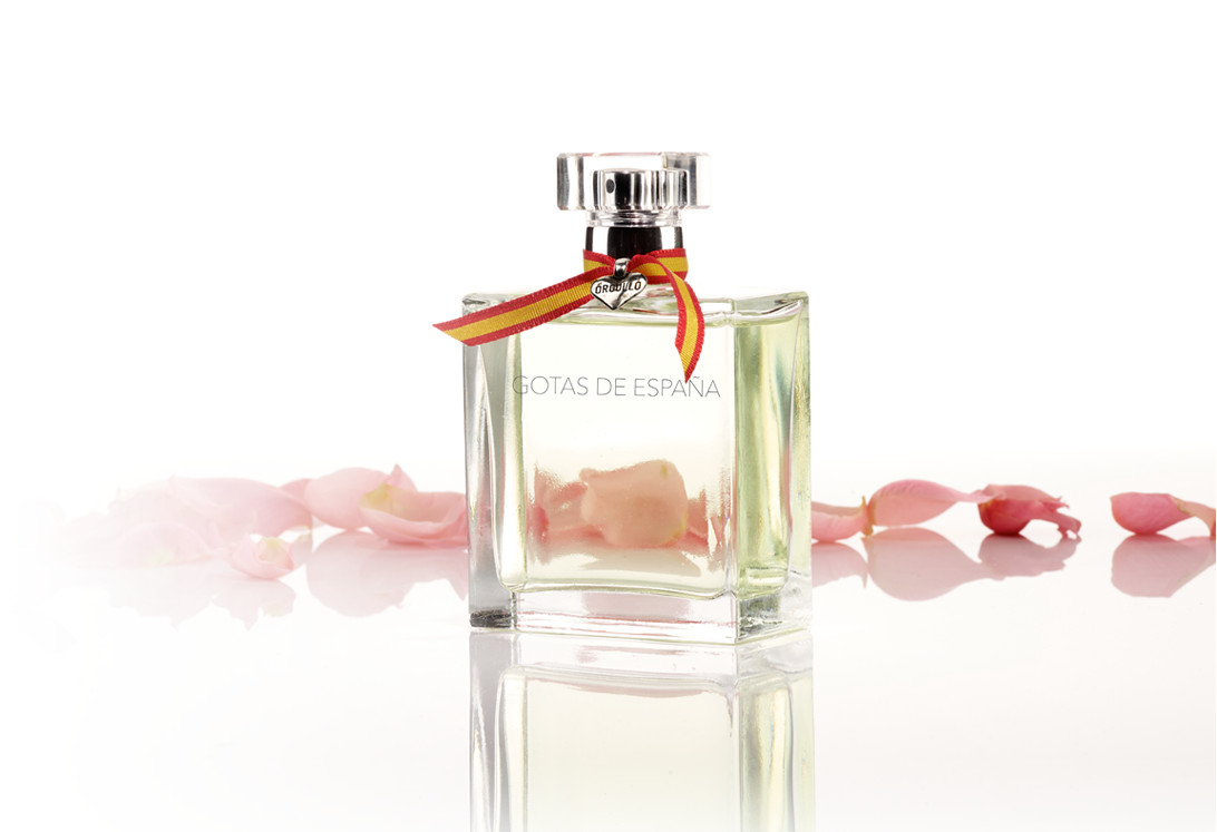 Frasco del perfume 'Gotas de España'