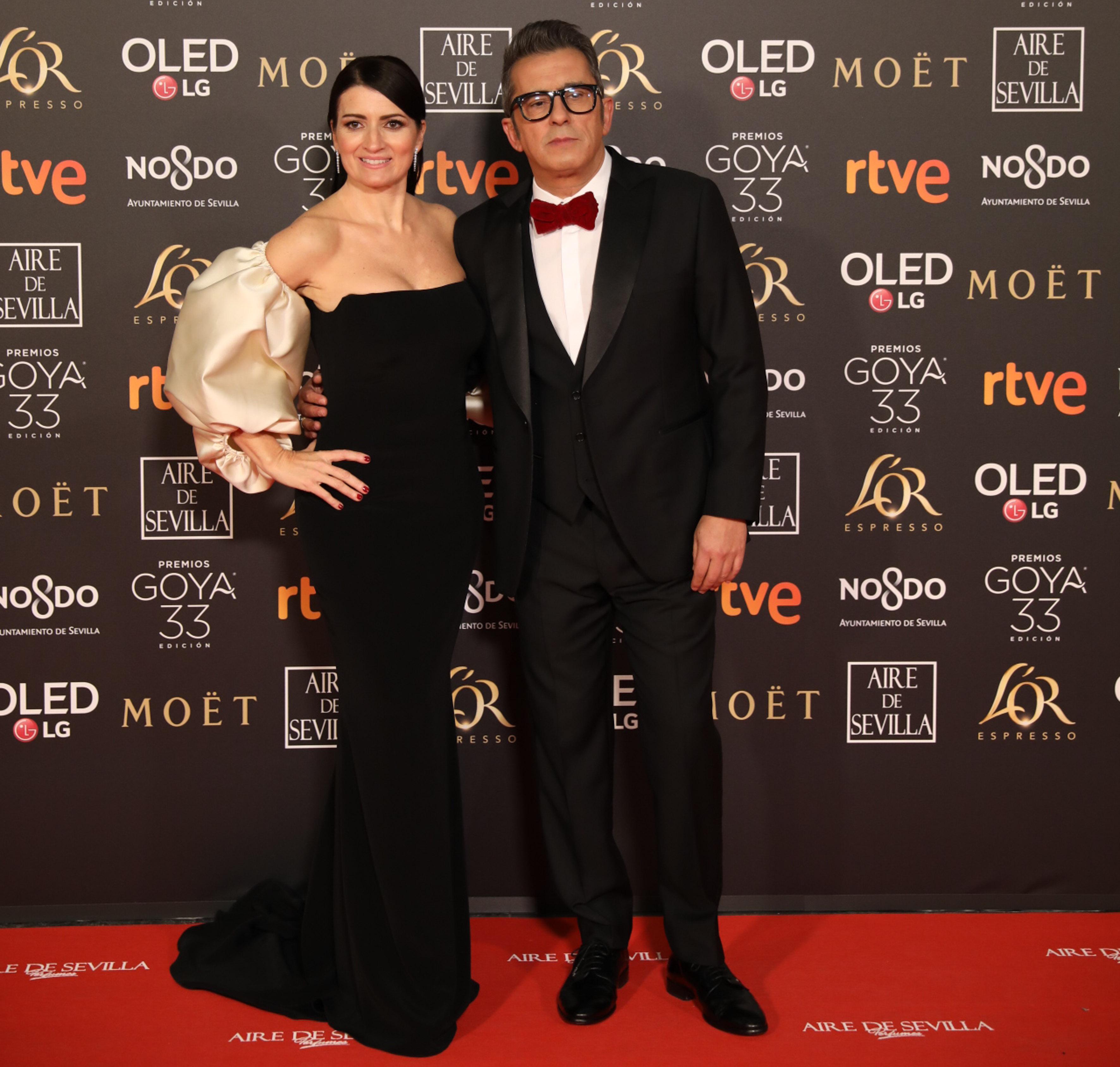 Los presentadores de la gala, Sílvia Abril y Andreu Buenafuente.