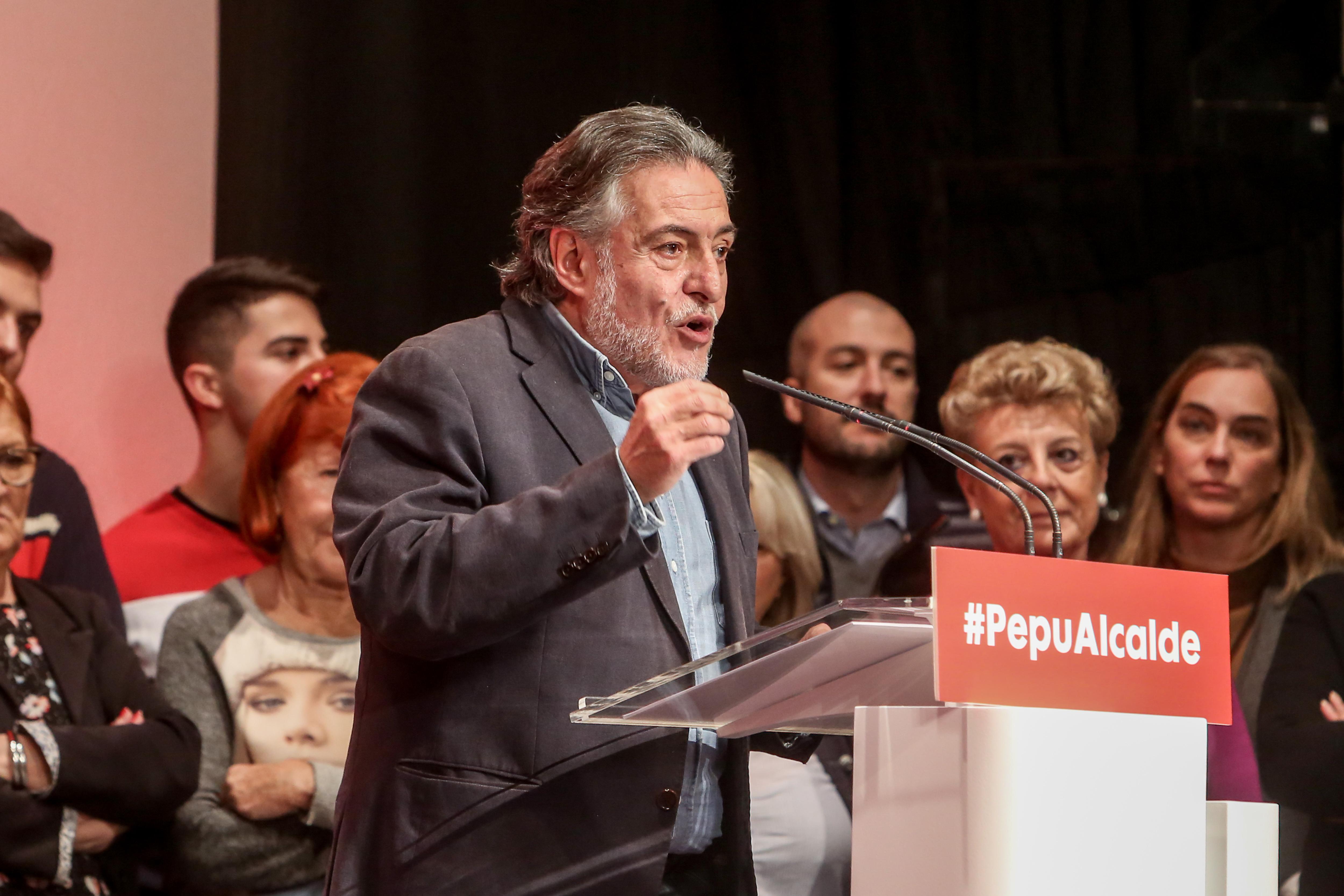 Pepu Hernández durante su intervención. Fuente: EP.