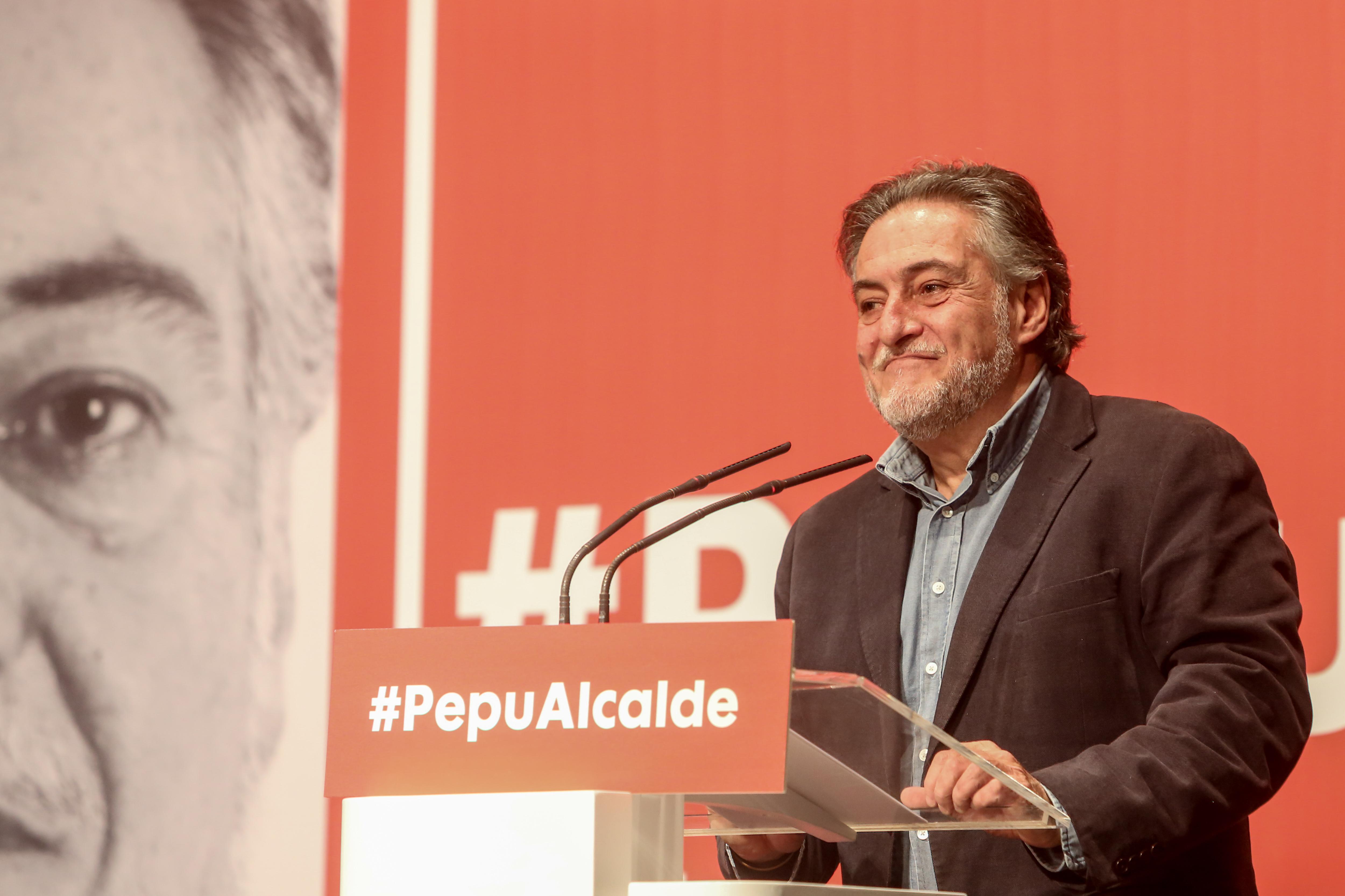 El precandidato socialista a la alcaldía de Madrid, Pepu Hernández. Fuente: EP.
