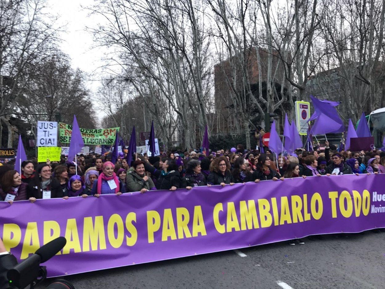 Huelga feminista del 8M. EP