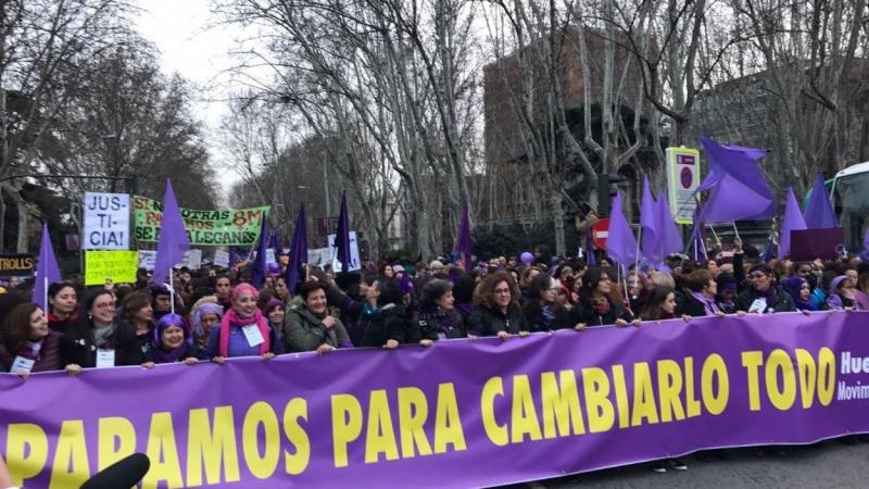 Huelga feminista del 8M. EP