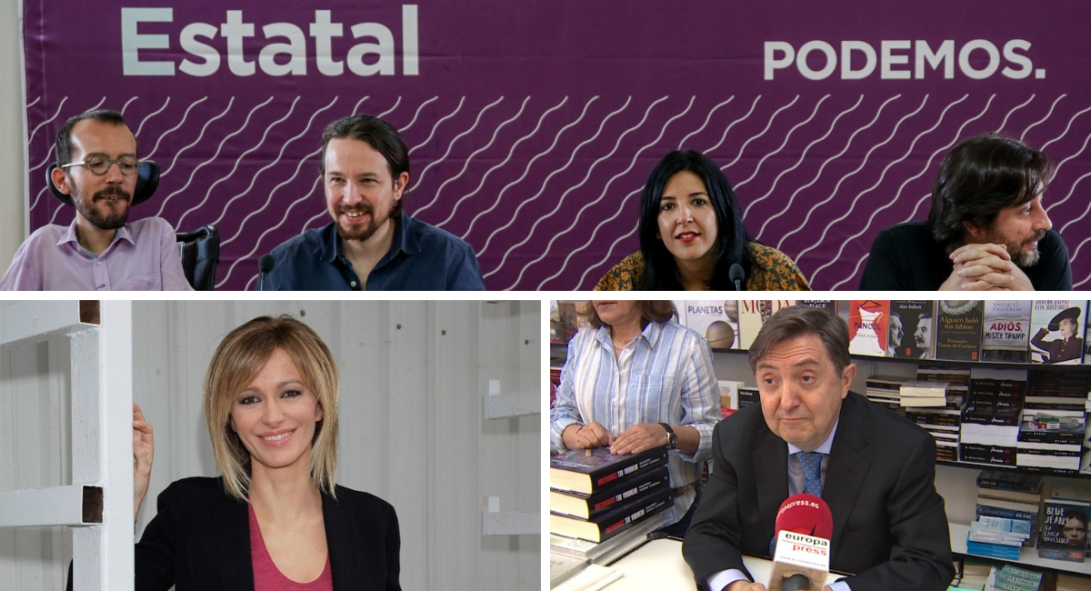 Susanna Griso, Losantos y Podemos.