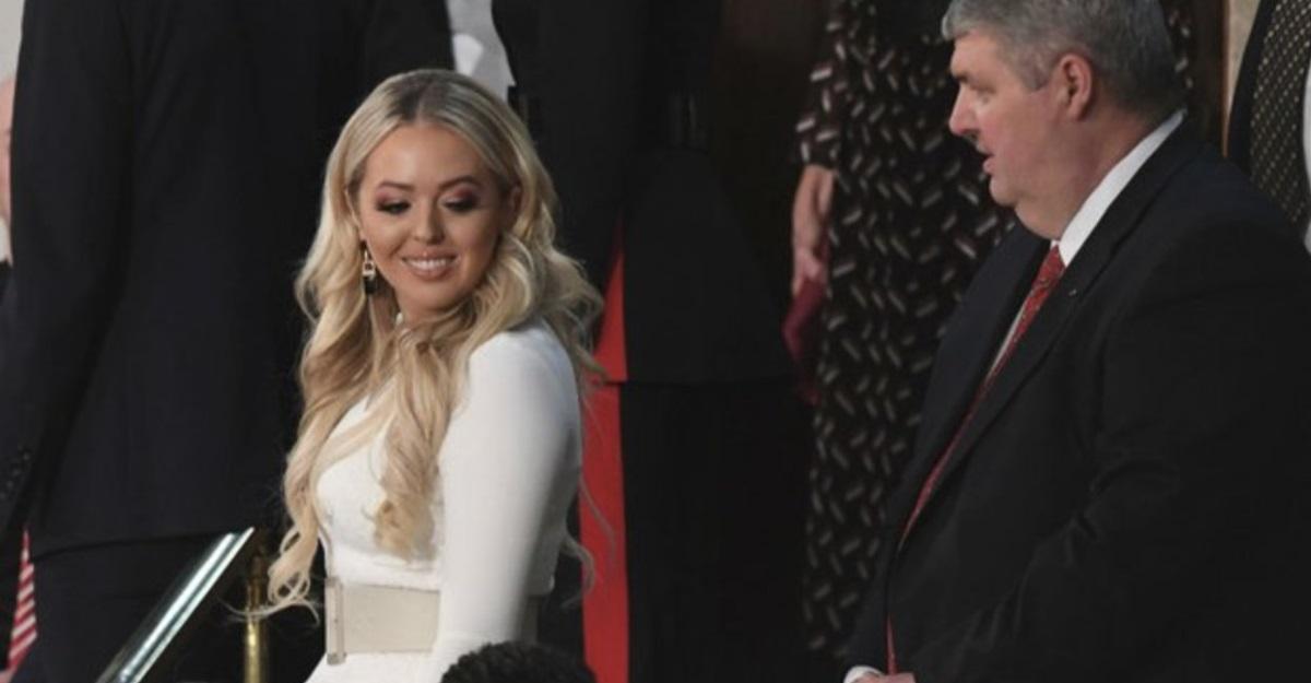 Tiffany Trump en la Cámara de Representantes. Twitter