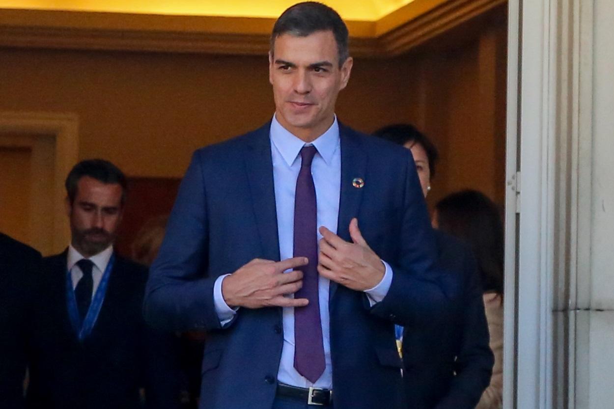 El presidente del Gobierno, Pedro Sánchez