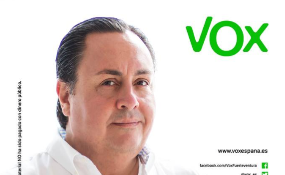 El presidente de Vox en Las Palmas, condenado a dos años de