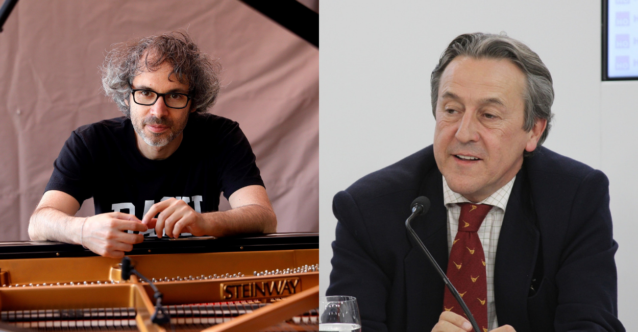 James Rhodes y Hermann Tertsch.