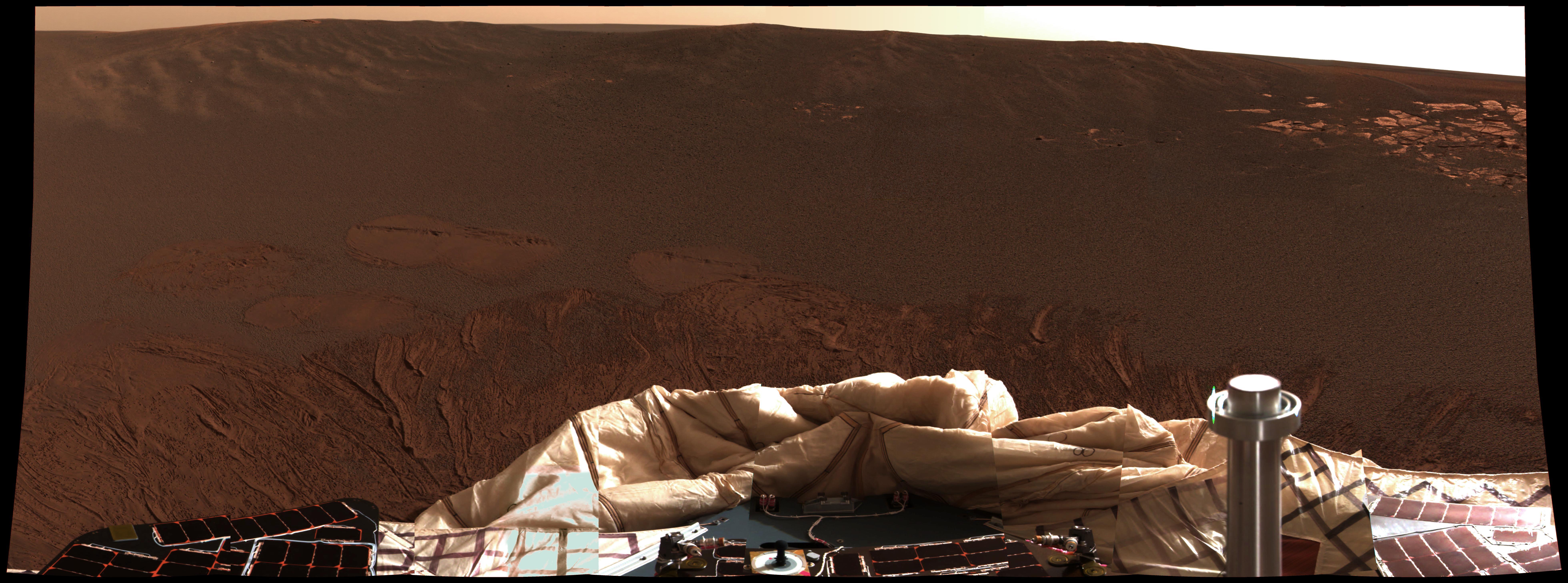 Imagen de Marte tomada por el Opportunity. Foto: NASA