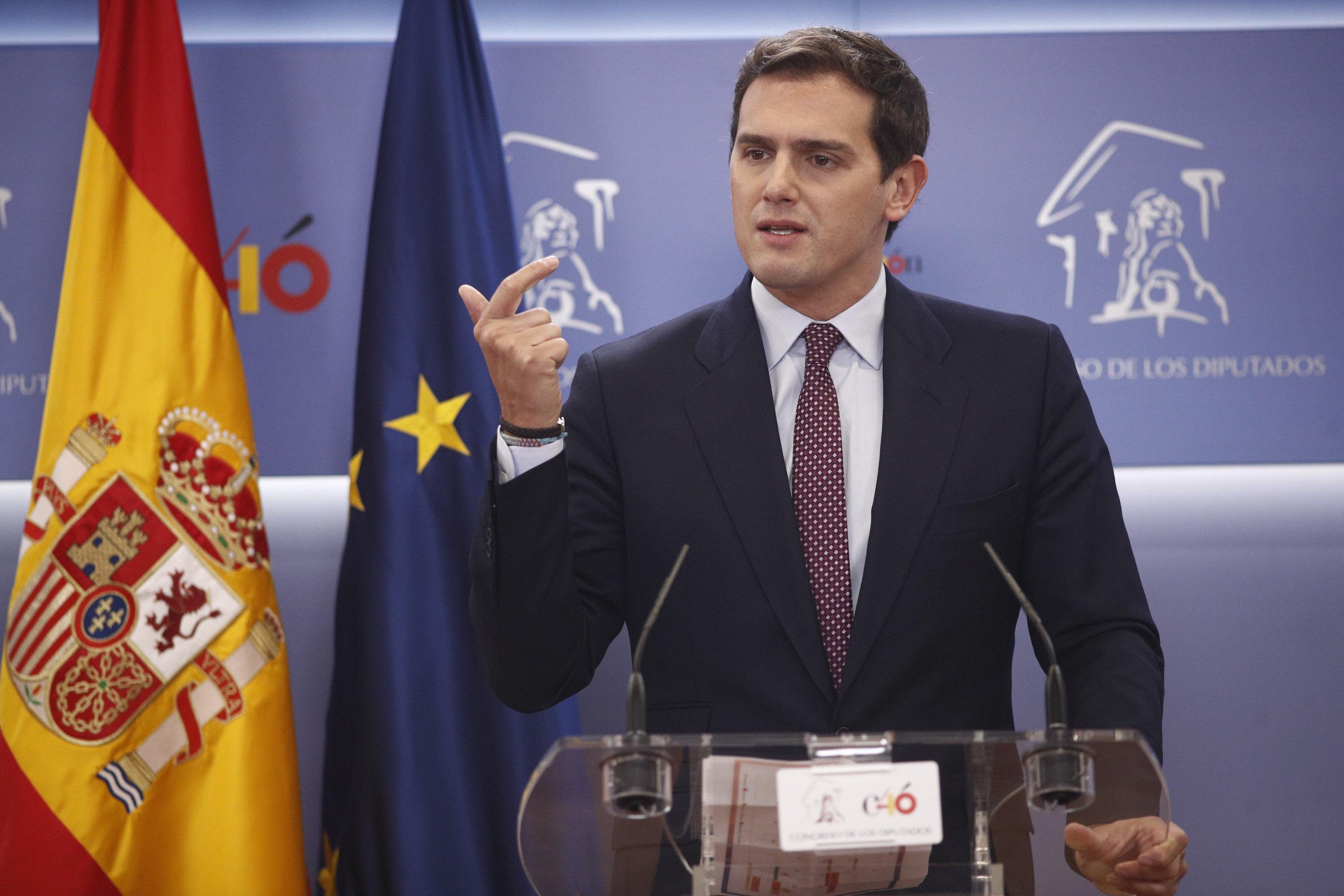 El presidente de Ciudadanos, Albert Rivera.