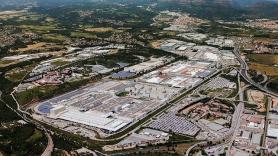 Vista aérea de la planta de SEAT en Martorell (Barcelona)