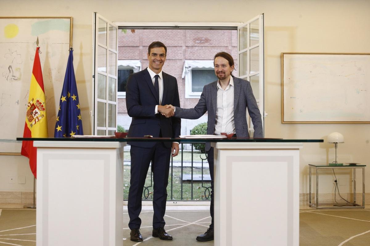 Pedro Sánchez y Pablo Iglesias