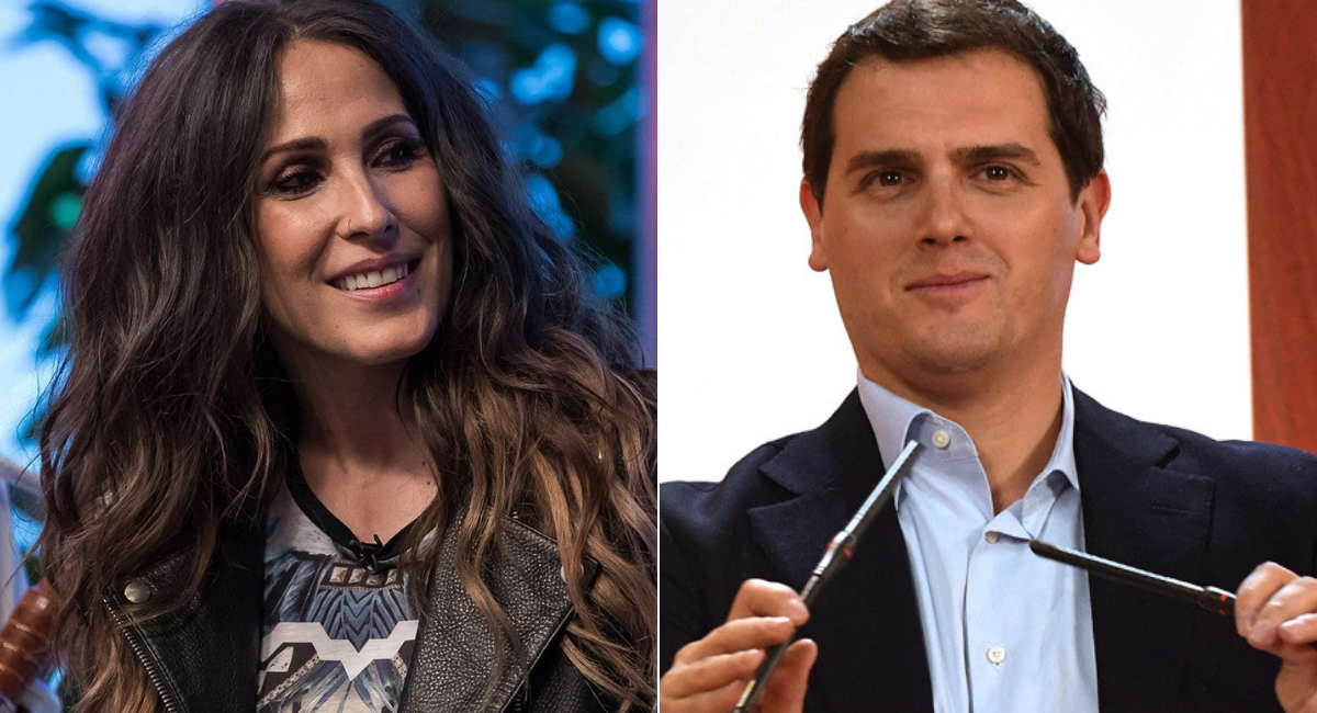 Fotomontaje con imágenes de Malú y Albert Rivera. 