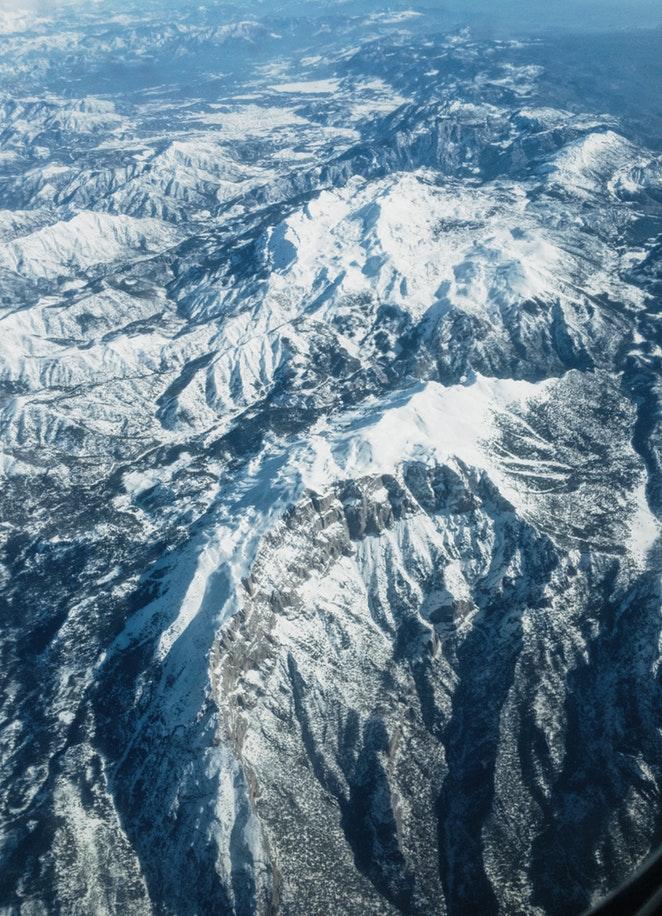 Vista aéreas de Groenlandia. Foto: Chris Murray