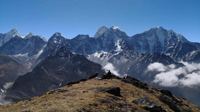 Abandonado a su suerte en medio del Himalaya Andrade confiesa “acontecióme darme un golpe no sé donde y caérseme un buen pedazo de dedeo sin poder yo dar fe de tal ni sentir herida si no fuera la mucha sangre que de ella corría”. Imagen cedida por el explorador Tomás Vacas.3