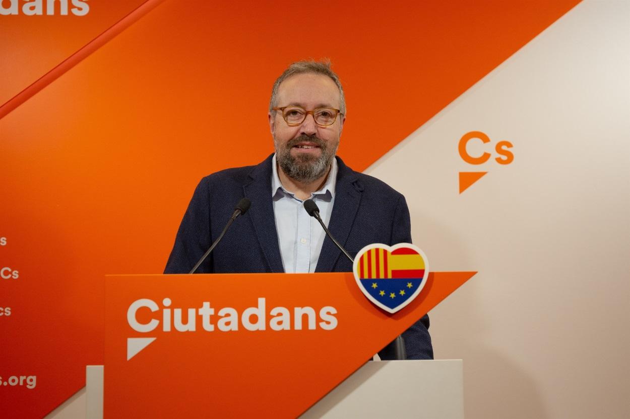 El portavoz parlamentario de Ciudadanos, Juan Carlos Girauta