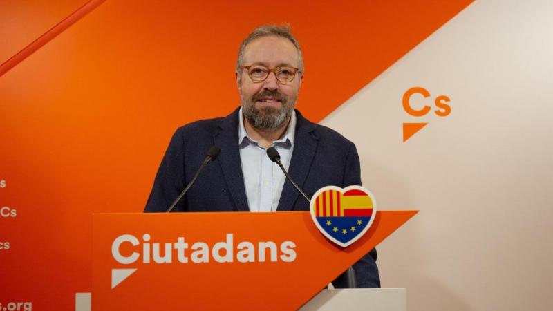 El portavoz parlamentario de Ciudadanos, Juan Carlos Girauta