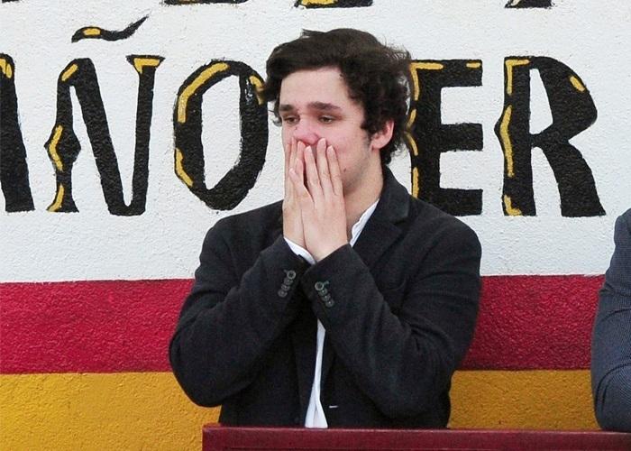 Felipe Juan Froilán durante una corrida de Toros.