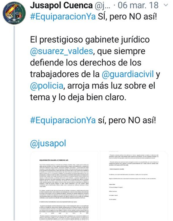 Jusapol sobre el gabinete juridico suarez valdes