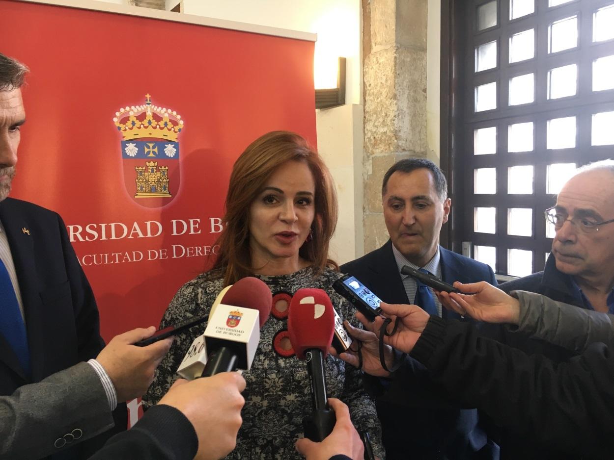 Silvia Clemente, ex presidenta de las Cortes de la Junta de Castilla y León