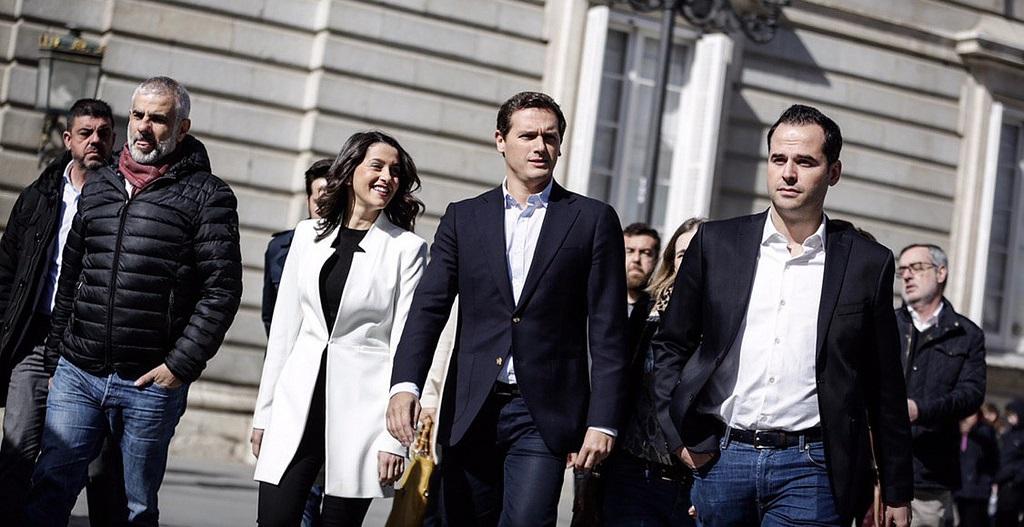 Albert Rivera junto a otros dirigentes de Ciudadanos. Flickr Ciudadanos