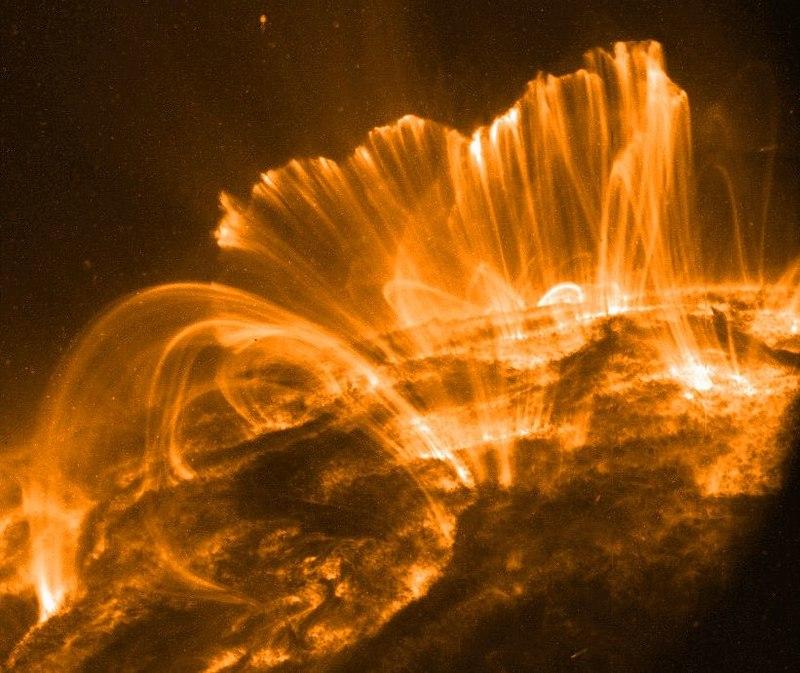 Llamarada solar. Foto: NASA Goddard Space Flight Center