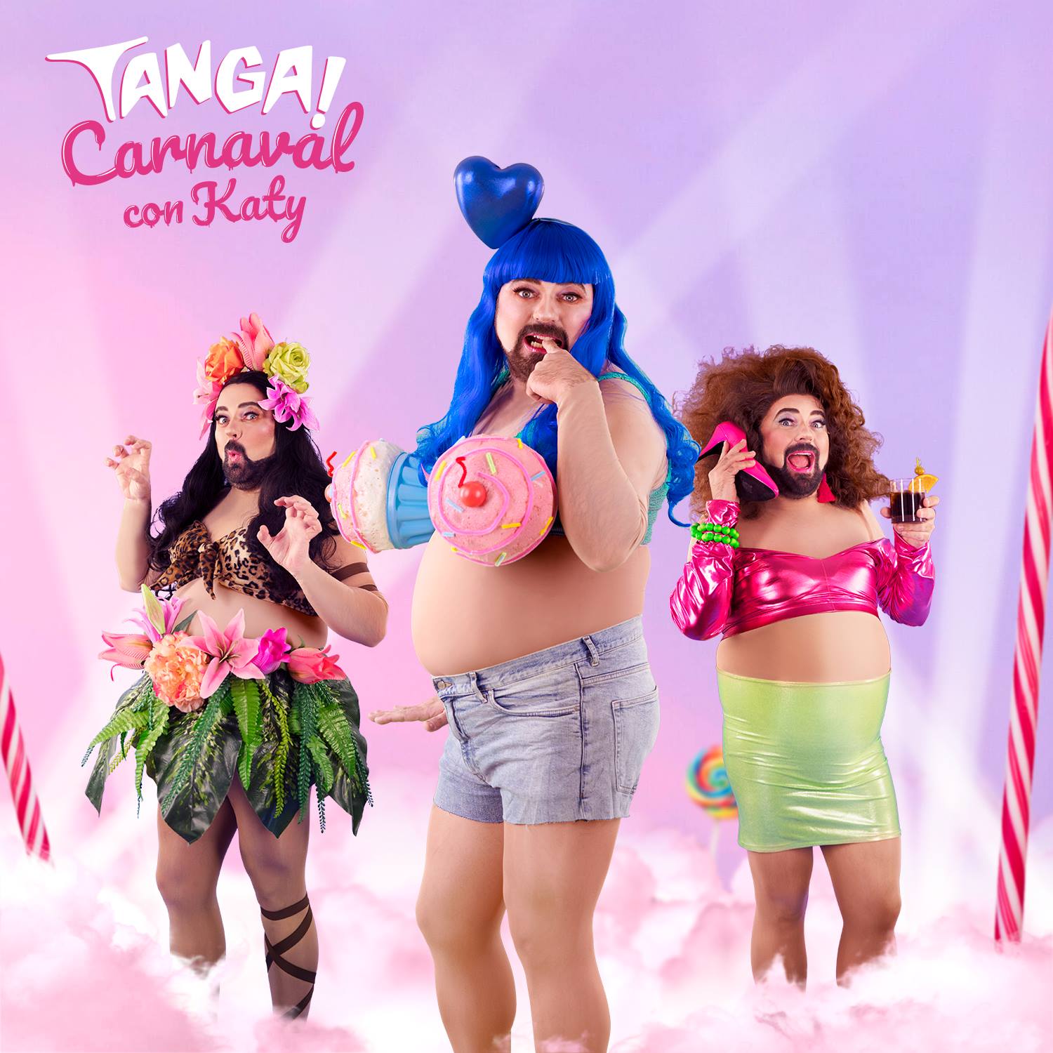 Imagen promocional del Tanga Party del pasado domingo, dedicado al carnaval y a la cantante Caty Perry - Tanga Party Facebook