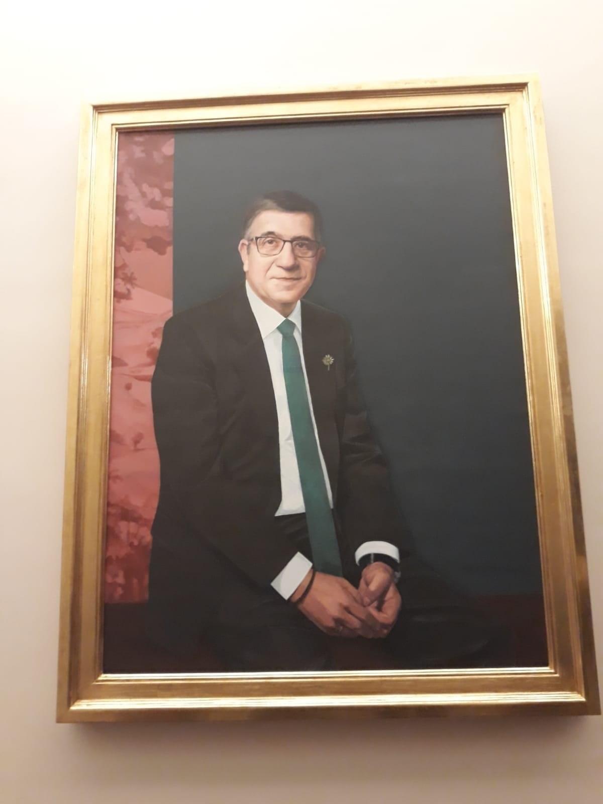 EuropaPress 1974694 Retrato de Patxi López en la Galería de Presidentes del Congreso